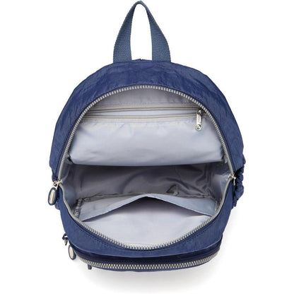 Damen Rucksack Nylon Leicht 9L Brunet Blau Tagesrucksack