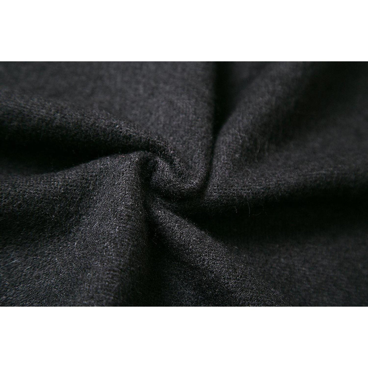 Vintage Farbblock Schal Wrap Poncho Damen Übergroß Schwarz