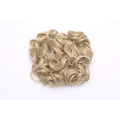 Haarteil Dutt mit Kamm – Sandblond & Bleichblond