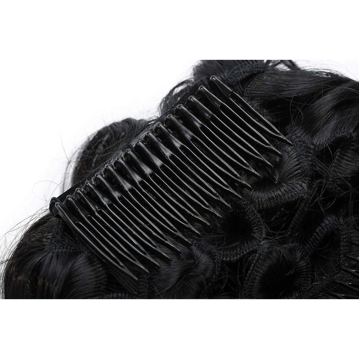Dutt Haarteil Schwarz – Volumenschwänzchen für Hochsteckfrisuren