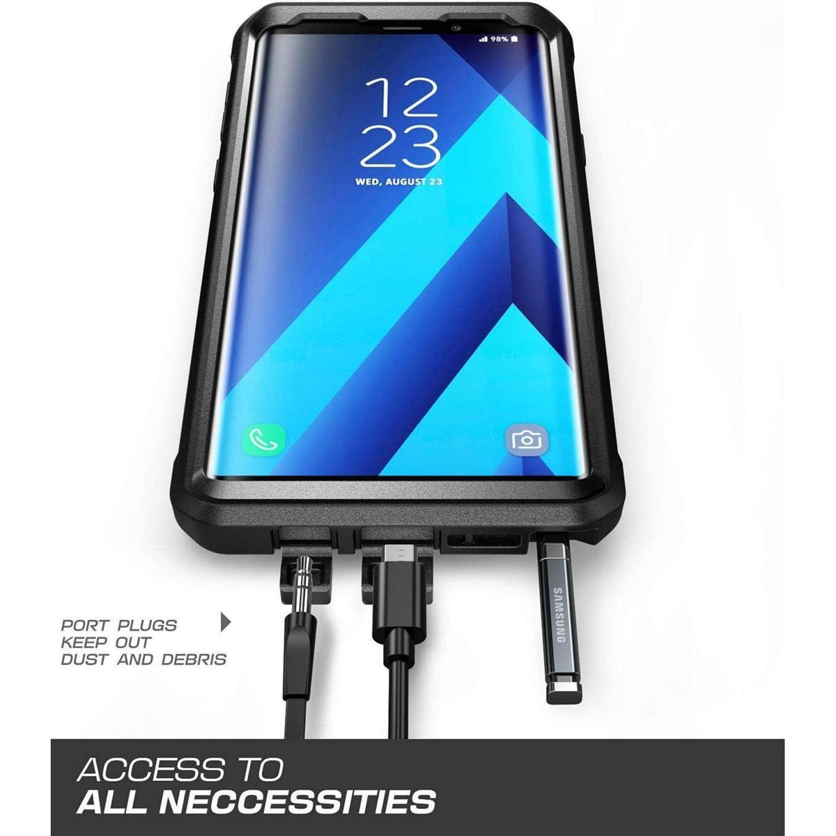 Robustes Outdoor Case mit Ständer für Samsung Galaxy Note 9