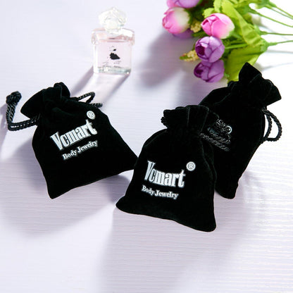 Zungenpiercing Set 5 Stück 16mm Barbell 1,6mm Chirurgenstahl Kunststoff