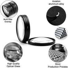 67mm Nahfilter-Set +1 +2 +4 +10 Makrofilter für Canon Nikon