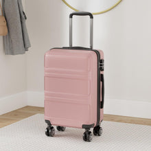XL Reisekoffer Rosegold mit TSA Schloss, 75cm