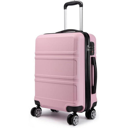 Hartschalenkoffer M (55cm) Pink mit TSA Schloss