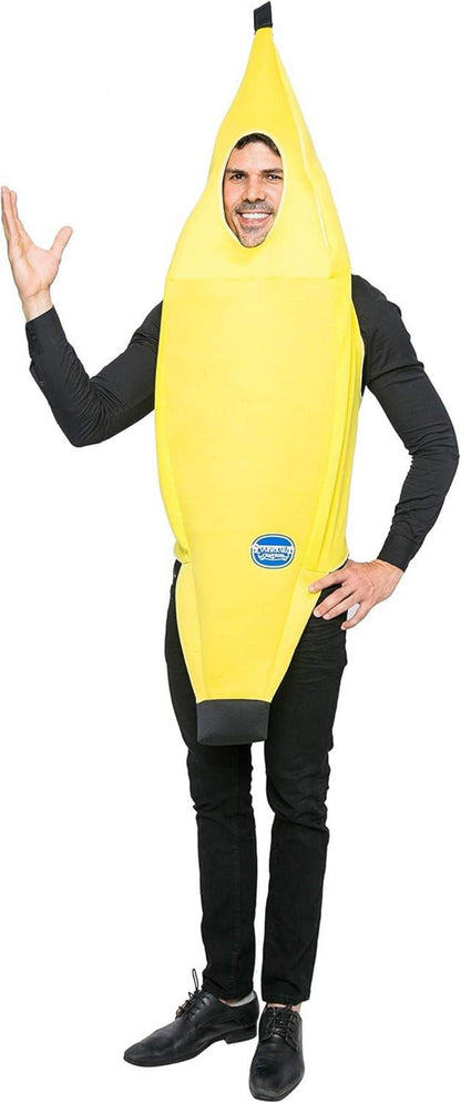 Unisex Bananen Kostüm Erwachsene Halloween Set Karneval Party Costume
