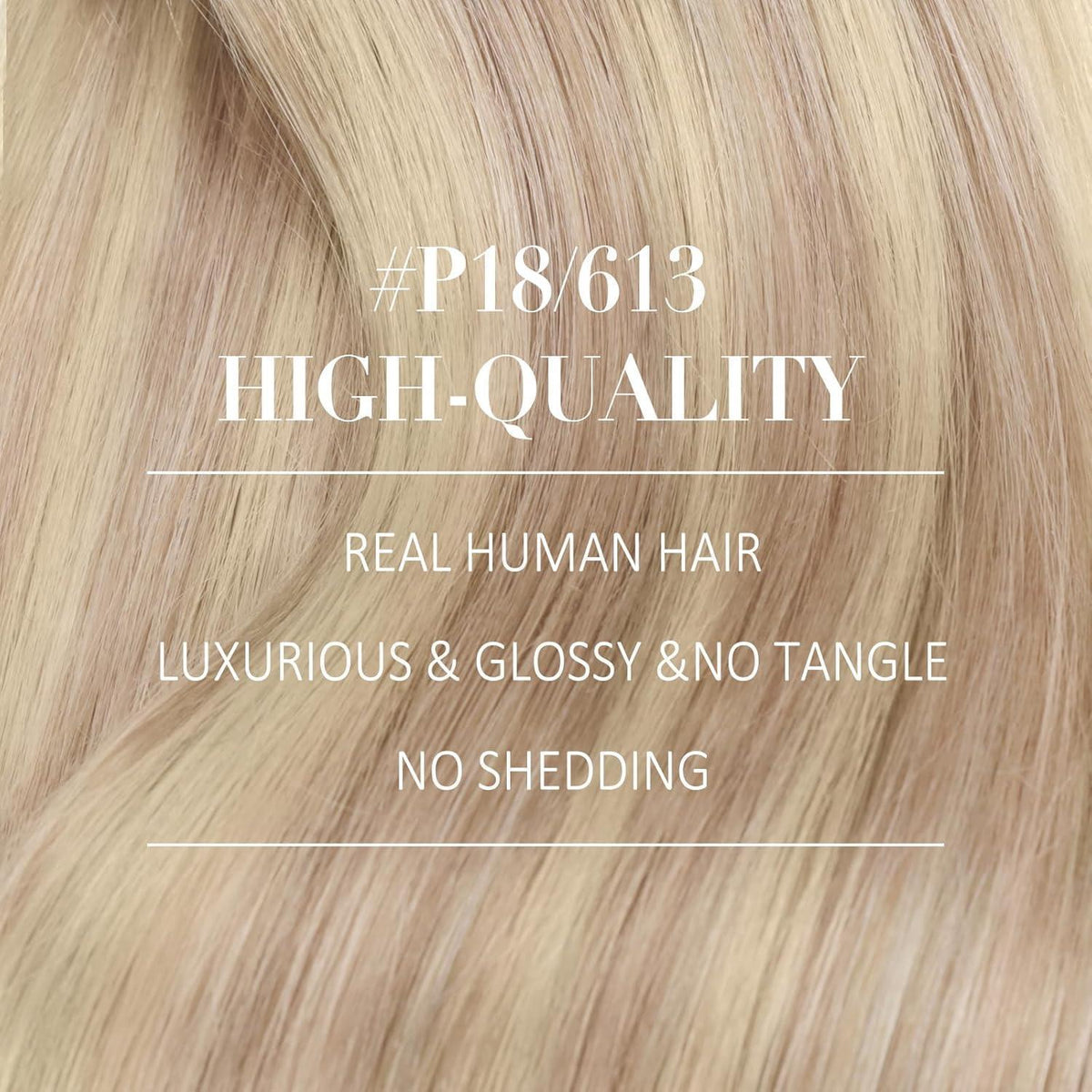 Blond Clip in Extensions Echthaar 40cm – 120g