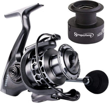 Angelrolle 13+1BB Ultra Smooth Aluminium Spinnrolle mit Ersatzspule