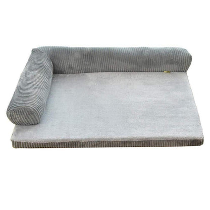 Hundebett Waschbar – Bequem & Rutschfest in Grau