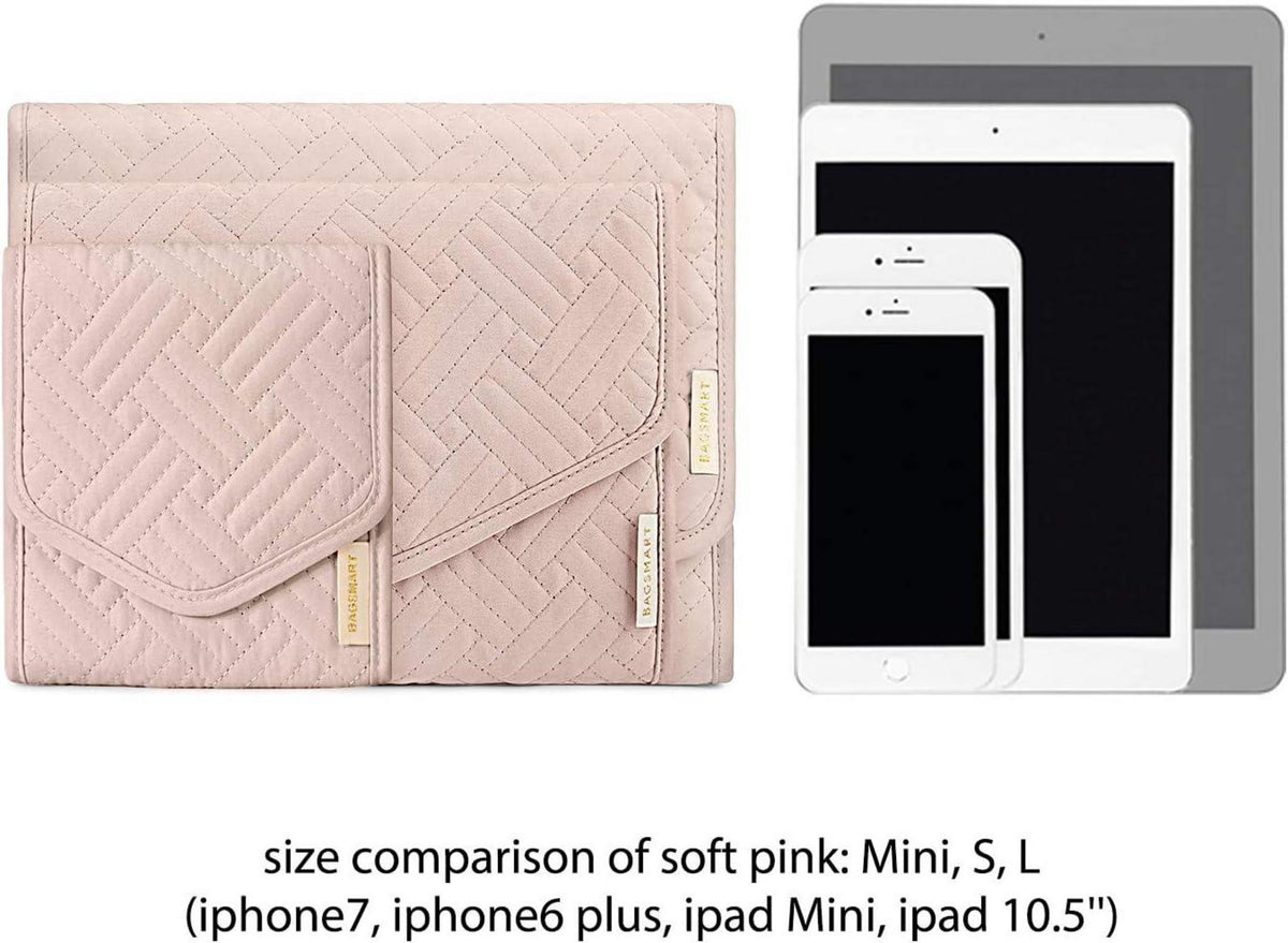 Schmuck Organizer Tasche für Ringe Ohrringe Halsketten Uhren Rosa
