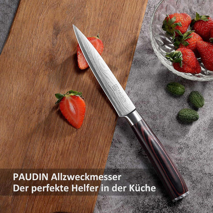 Kochmesser Allzweckmesser 13 cm Profi Küchenmesser Edelstahl