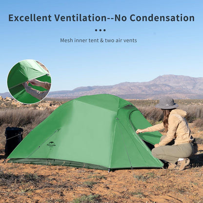 Ultraleichtes 3-Personen Zelt für Camping & Wandern