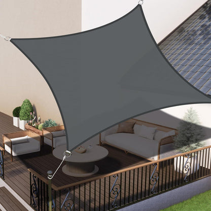 XXL Sonnensegel Wasserdicht 4x4m mit UV Schutz Sonnenschutz