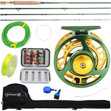 Sougayilang Fly Fishing Rod Reel Combos Lightweight Portable