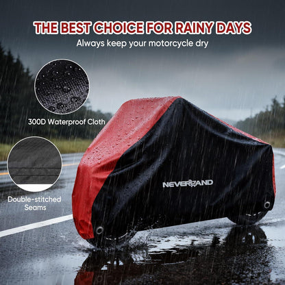 Wasserdichte Motorradabdeckung Outdoor XXXL – Schutzhülle für Roller