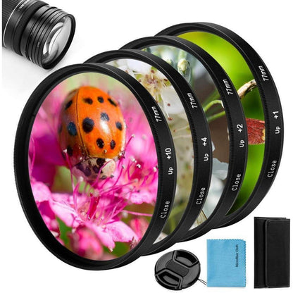 55mm Close-up Nahlinsen Filter Kit 4-teilig Makrolinsen Set