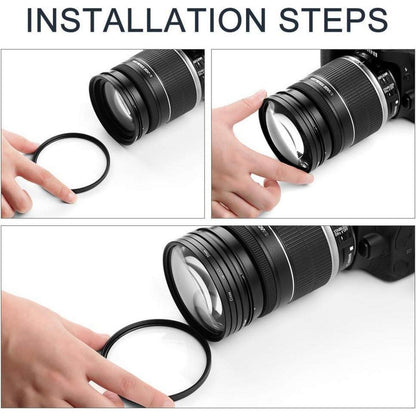 55mm Close-up Nahlinsen Filter Kit 4-teilig Makrolinsen Set