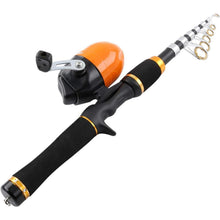 Teleskop-Angelrute für Kinder mit Spincast Reel Combo