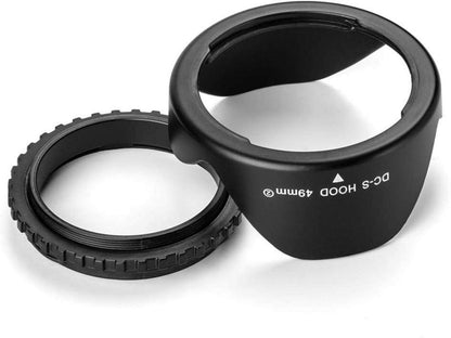 Fotover 62mm Sonnenblende Canon Nikon Sony DSLR Kameras
