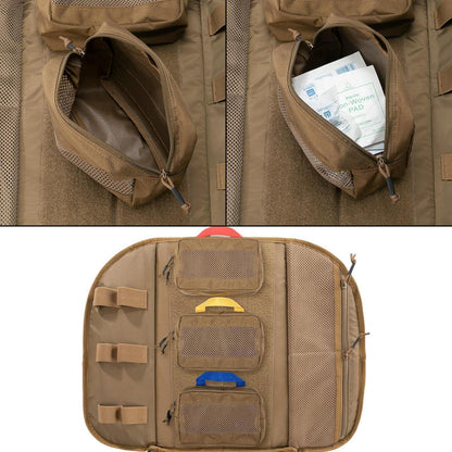 Taktischer Rucksack Braun – Herren Trekkingrucksack mit Molle-System