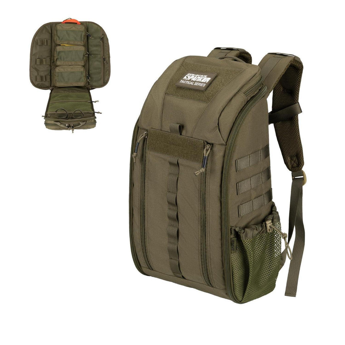 Taktischer Rucksack Olivgrün – Multifunktionaler Trekkingrucksack mit Molle