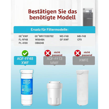 Kühlschrank Wasserfilter für GE Kühlschränke - 3er Pack