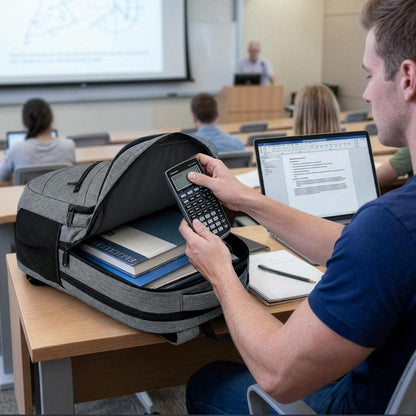 Laptop Rucksack 17 Zoll Herren & Damen | Wasserdicht, TSA Geprüft, Business & Schule