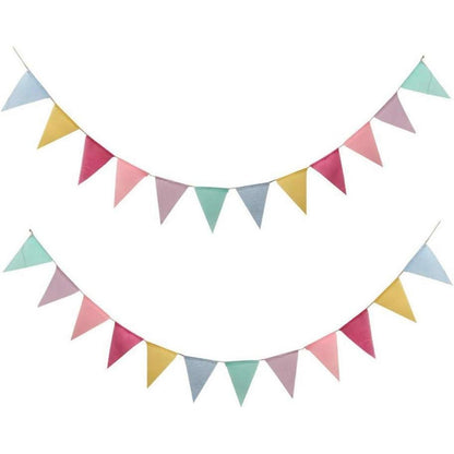 Wimpelkette Girlande Outdoor Dekoration Hochzeit Party
