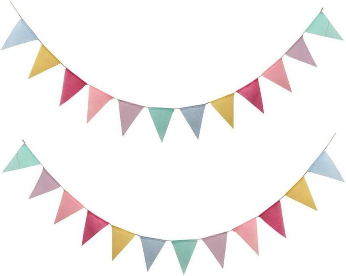 Wimpelkette Banner Girlande für Hochzeit Party Dekoration