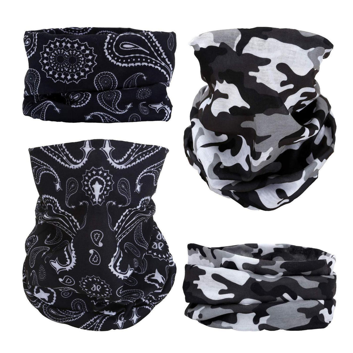 Multifunktionstuch Herren 8er Set atmungsaktiv & dehnbar