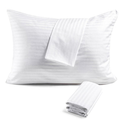 4er-Pack Kissenbezug 50x66 cm – Weicher Satin, 100% Baumwolle
