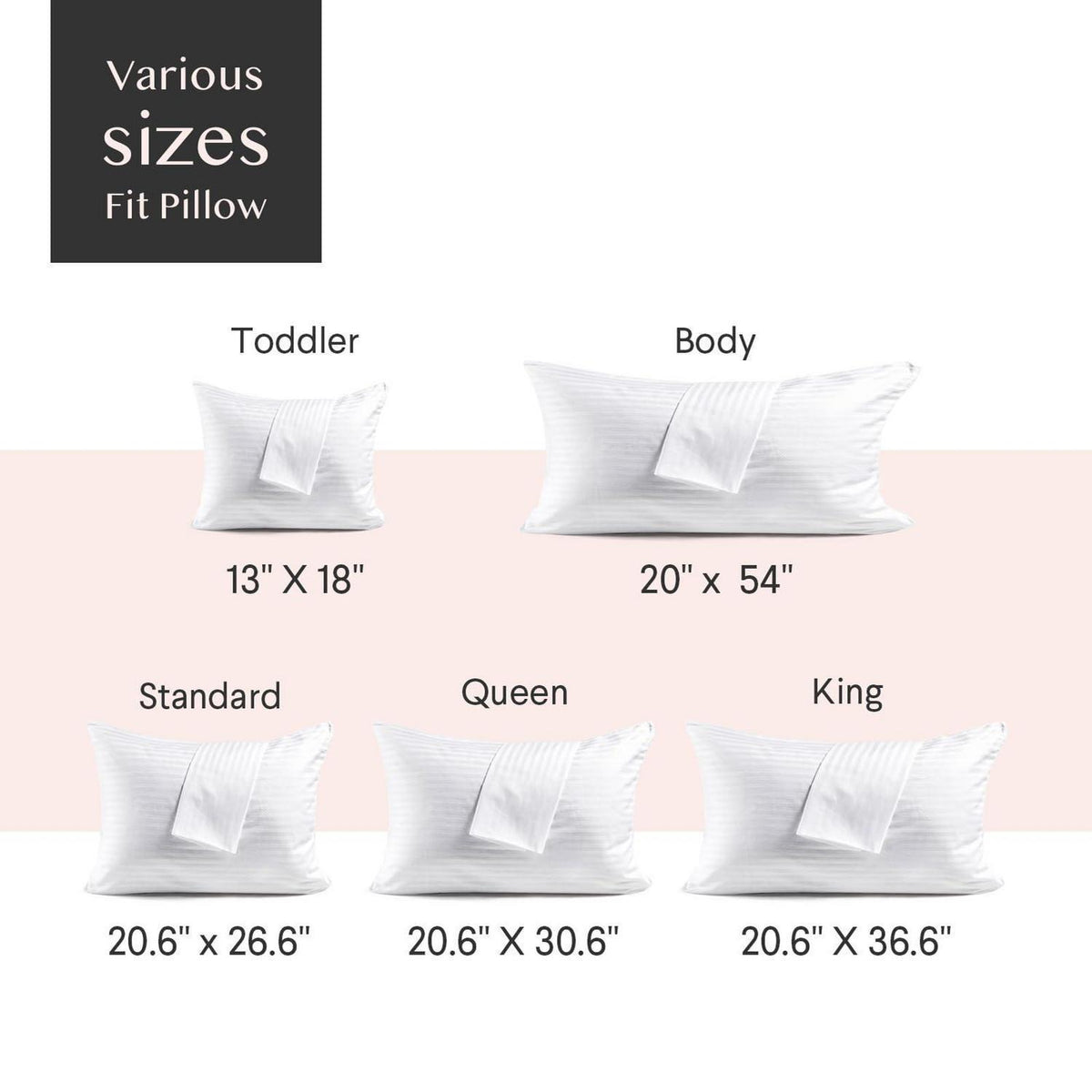 4er-Pack Kissenbezug 50x66 cm – Weicher Satin, 100% Baumwolle