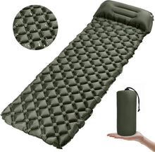 Isomatte mit Kopfkissen für Camping, Outdoor, Reise, Wandern