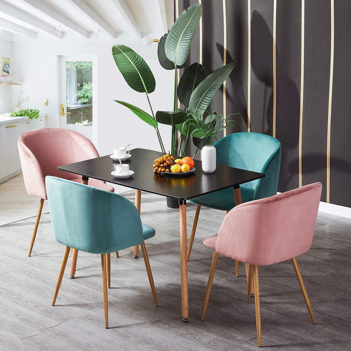 Skandinavischer Esstisch 110x70cm – Küchentisch für 2-4 Personen