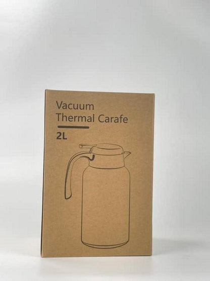 Luvan 2L Doppelwand Thermoskanne Edelstahl Isolierte Kaffeekanne