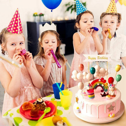 Einhorn Geburtstag Kuchen Topper Set für Kinder Mädchen