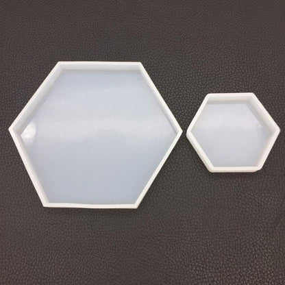Epoxidharz Form Hexagon – 3er Set für Schmuck & DIY