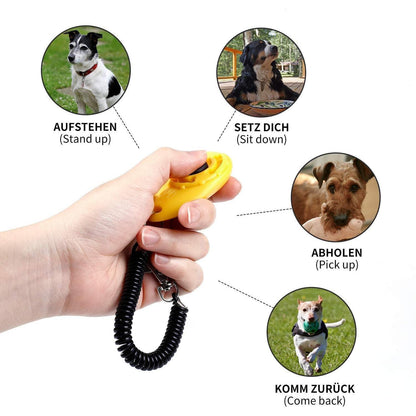 Toozey Hunde Clicker Training, 5 Stück Klicker für Hund