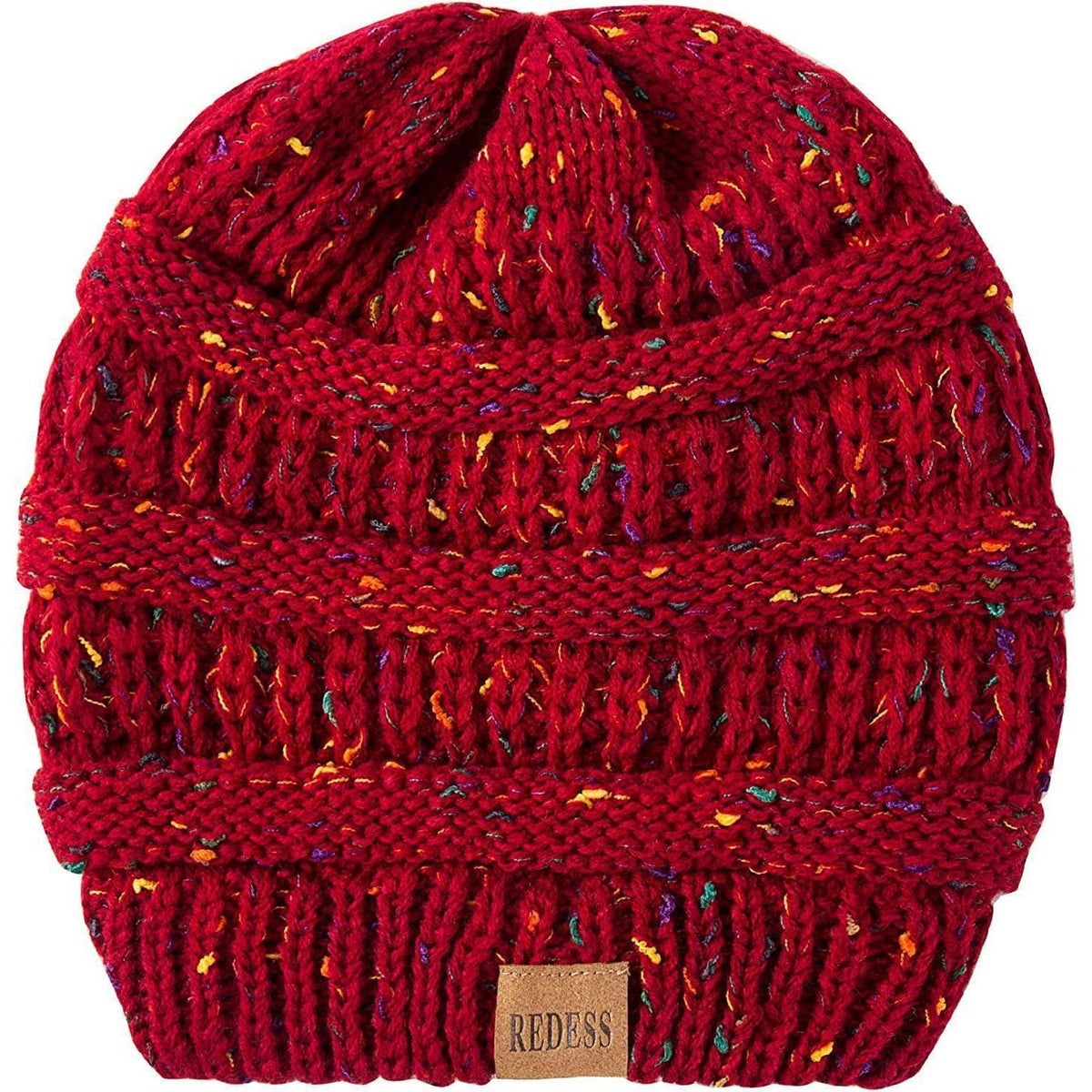 Strickmütze Oversized Zopfmuster für Damen und Herren