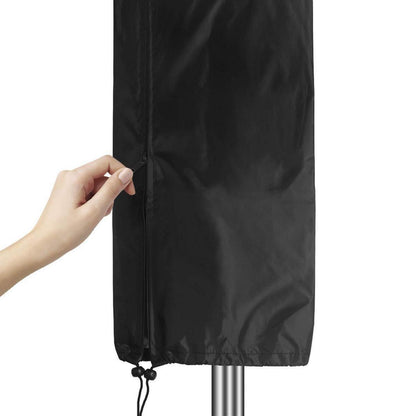 Schutzhülle für Wäschespinne, wasserdicht, Oxford-Gewebe, 180cm, Schwarz