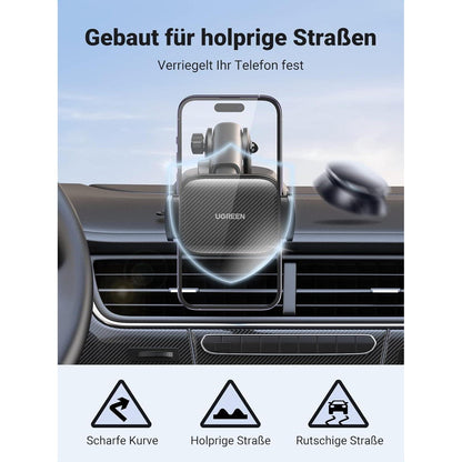 Handyhalterung Kfz Saugnapf 360° Drehbar für iPhone & Galaxy