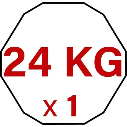 Hexagon Hanteln mit Stahlkern, geruchlos, 12-seitig