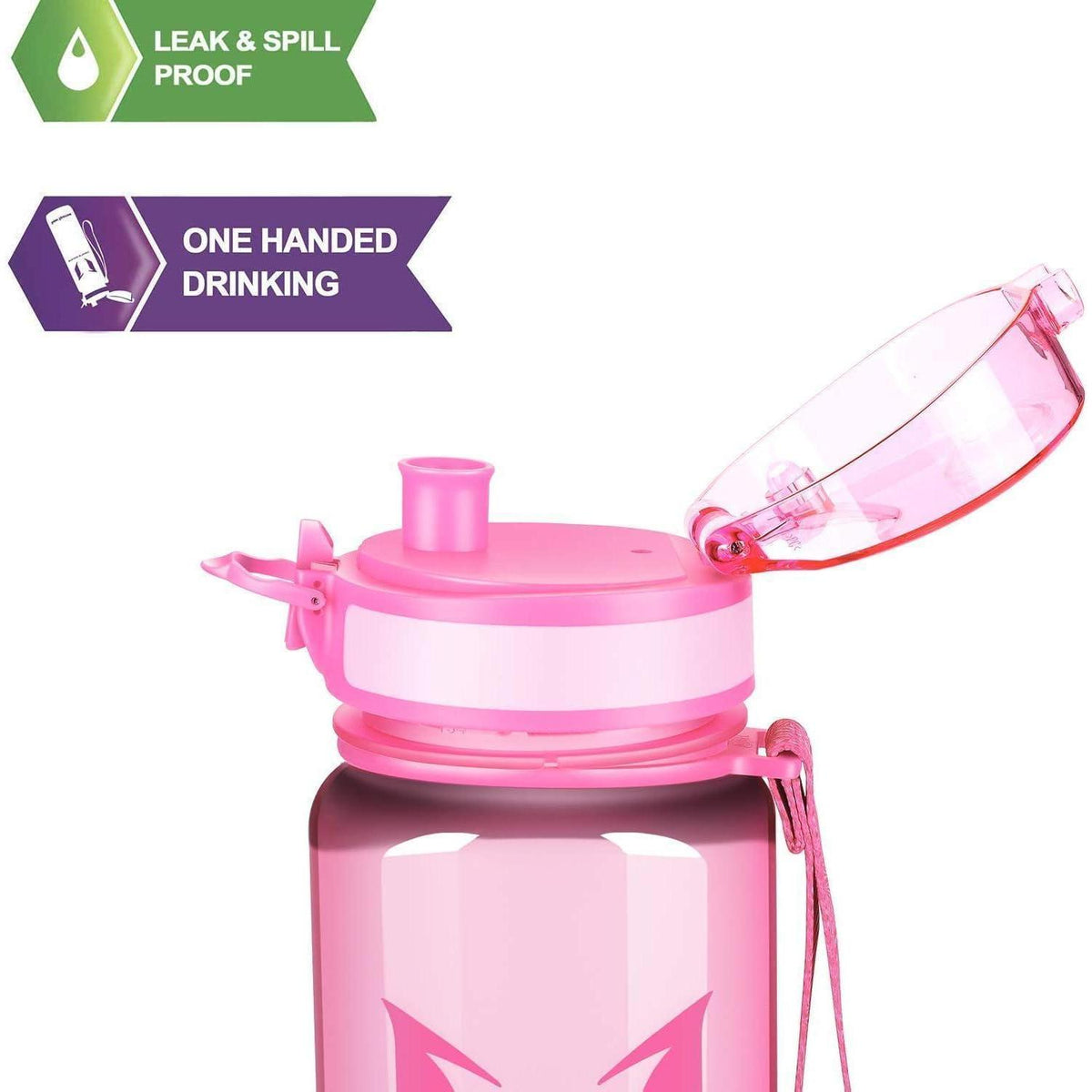 Sportflasche Tritan 750ml BPA-frei Glossy Rosa