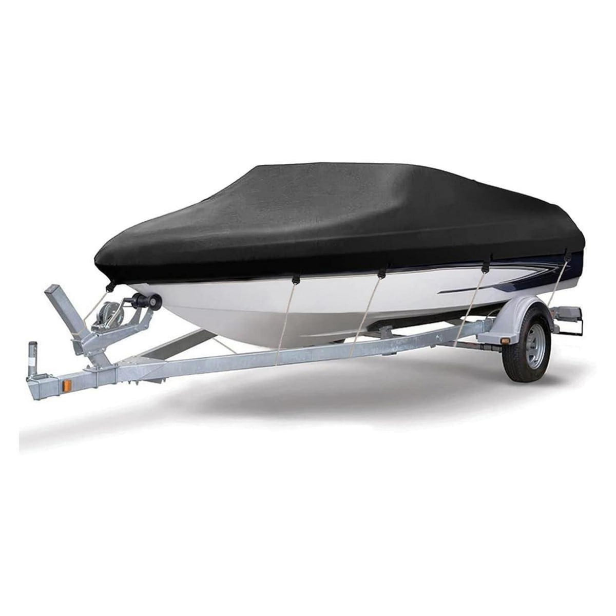 Wasserdichte Bootsplane 420D Oxford – Schutzcover für V-Rumpfboote