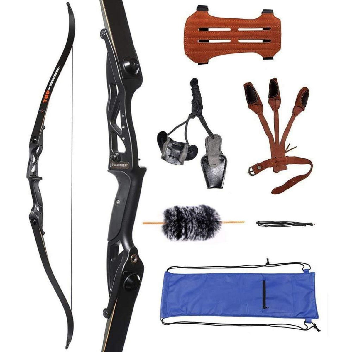 56" Takedown Recurvebogen Set für Erwachsene – Jagd & Zielübung