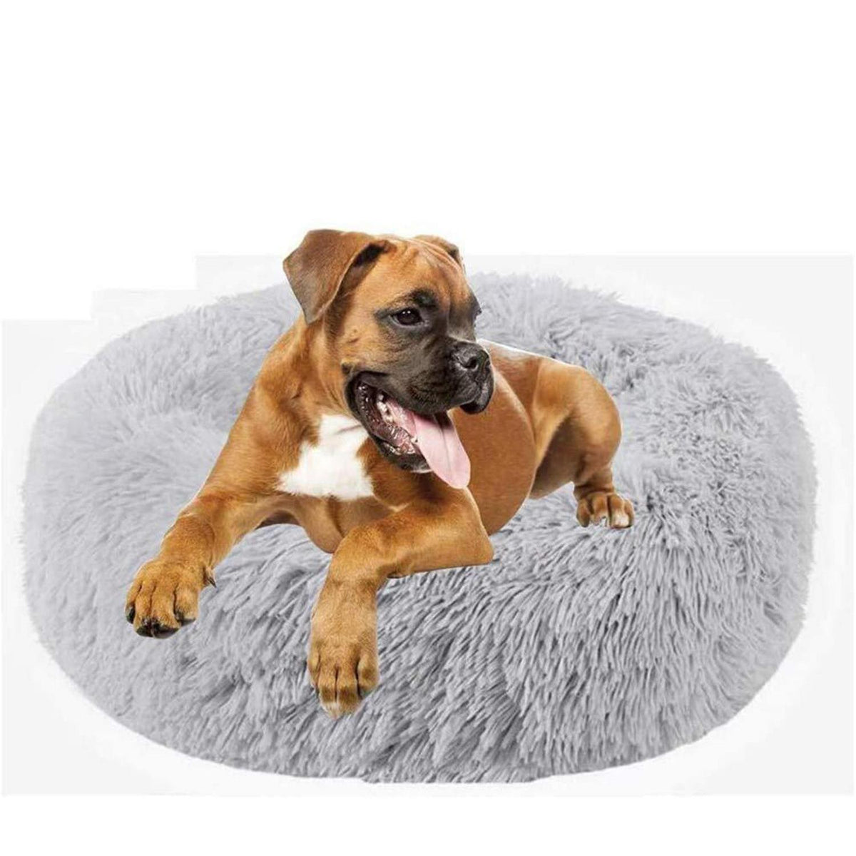 Deluxe Haustierbett Donut Cuddler für Hunde & Katzen, 120cm