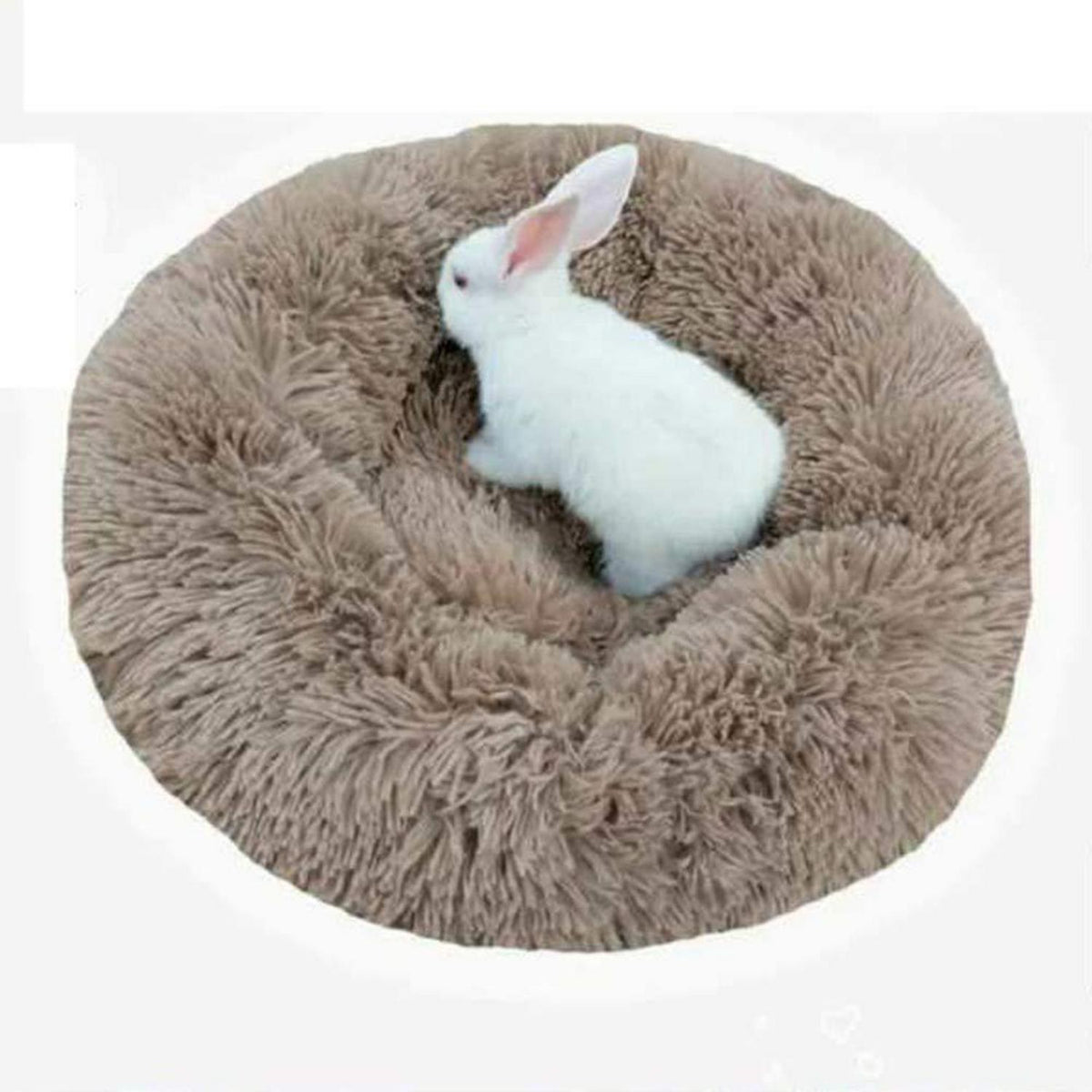 Flauschiges Donut Hundebett – Warmes Kissen für Hunde & Katzen, 110cm