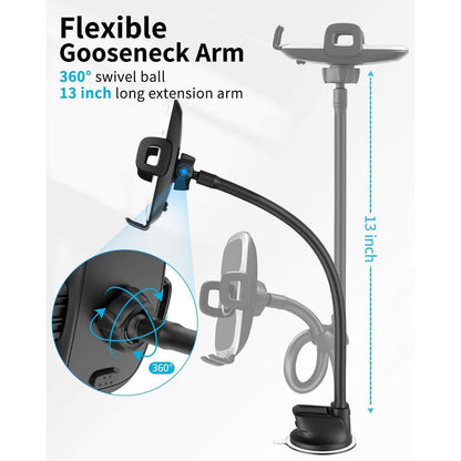 Auto Handyhalterung mit Langem Arm & 360° Drehung