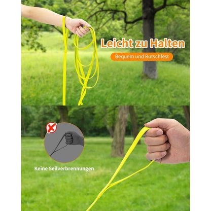 Toozey Schleppleine für Hunde 5m 10m 15m 20m Wasserdicht