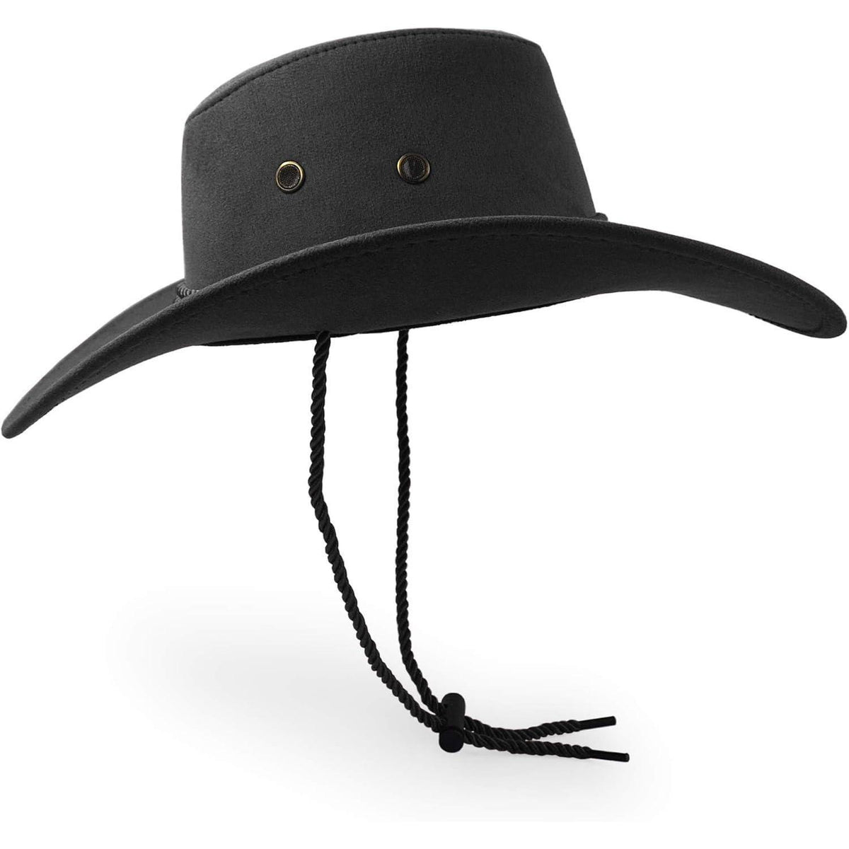 Cowboyhut aus Kunstleder – Sonnenschutz für Outdoor-Abenteuer
